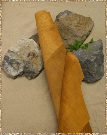 Wildlederhaut cognac