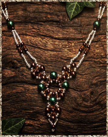 Collier Lilly (große Farbauswahl)