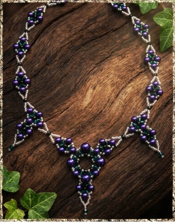 Collier Silvana (große Farbauswahl)