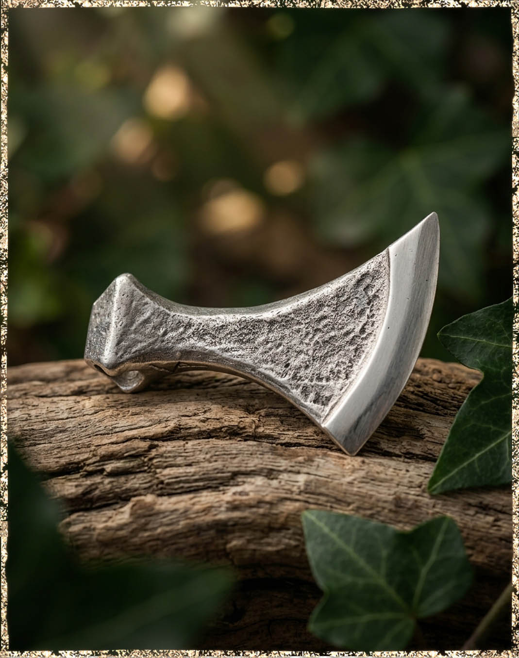 Streitaxt Viking - Bronze versilbert