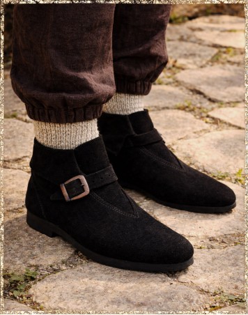 Mittelalterhalbschuhe schwarz