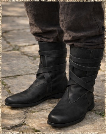 Haithabustiefel schwarz