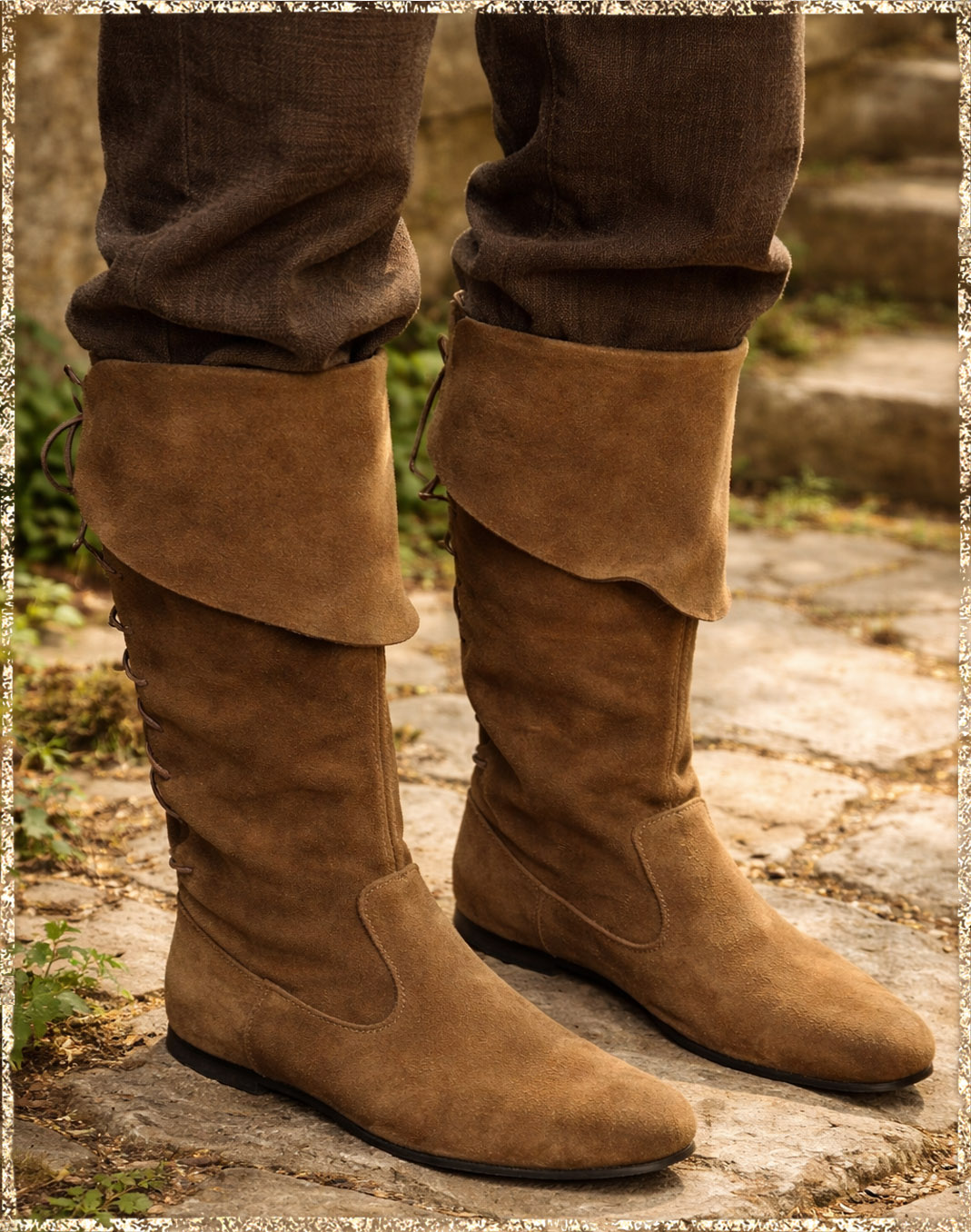 Stulpenstiefel hoch braun Stulpenstiefel hoch braun