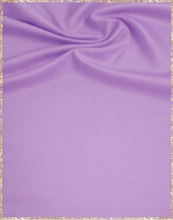 Baumwolle/Seide-Mix flieder