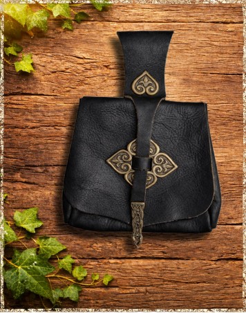 Birkatasche schwarz gold