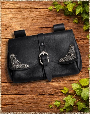 Gürteltasche Celtic schwarz silber