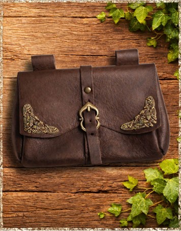 Gürteltasche Celtic braun gold