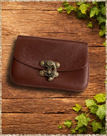 Gürteltasche schlicht braun